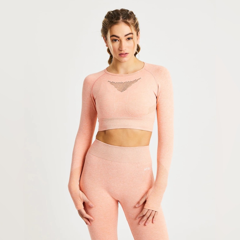 🦋 New AYBL Motion Seamless Set in Peach Marl